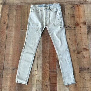 Pacsun light indigo denim jeans stacked skinny high waist men's 28